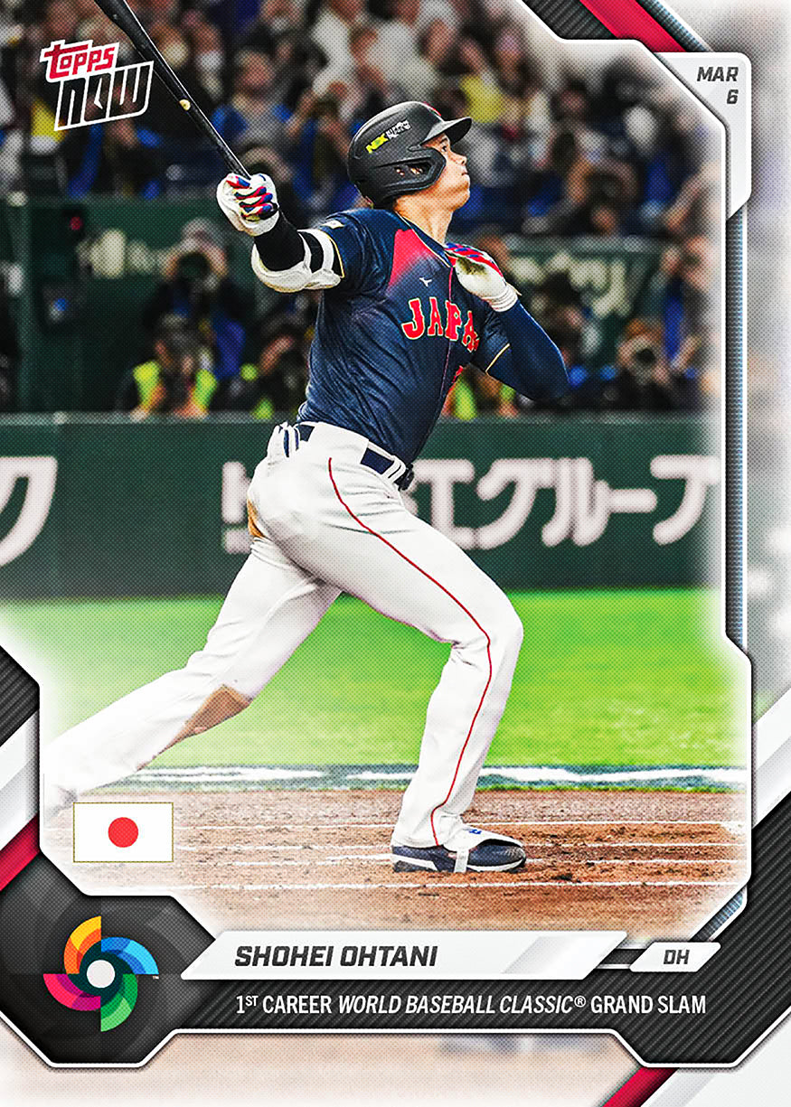 Shohei Ohtani 2026 World Baseball Classic Topps NOW card 4