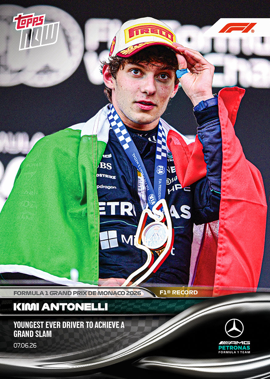 Kimi Antonelli 2026 Formula 1 Topps NOW card 33