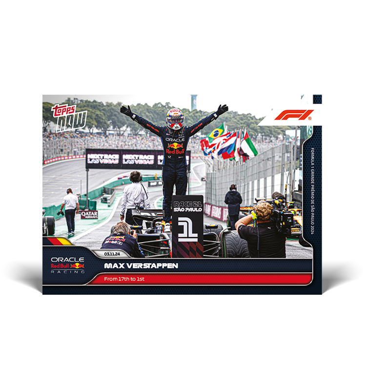Max Verstappen 2024 Formula 1 Topps NOW card 69